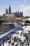 Rideau Canal skateway,Canada